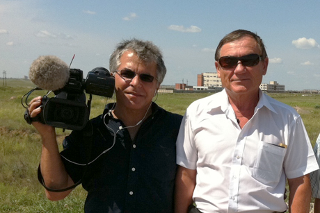 Slawomir Grunberg with Gennadiy Lepeshkin