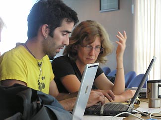 Steve Begin and Marta Burgay