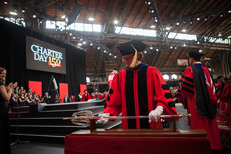 mace bearer Judith Appleton