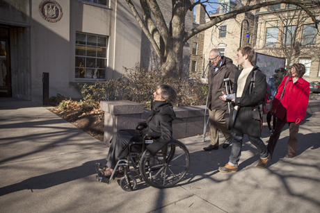 David Tauber, Susan Murphy and David Skorton