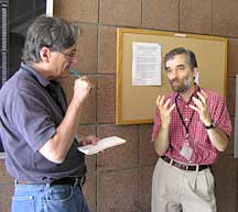 Cornell Lab of Ornithology research biologist Russ Charif