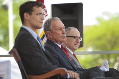 Harris Nord, Michael Bloomberg, David Skorton