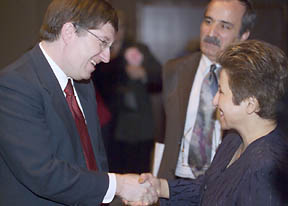 Jeffrey Lehman and Shirin Ebadi