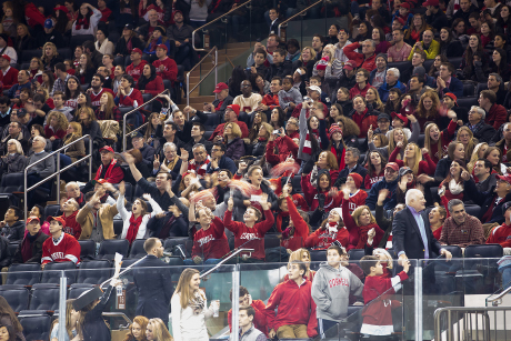 crowd in Madison Square Garden