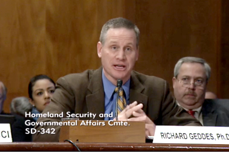 Richard Geddes testifies before Congress