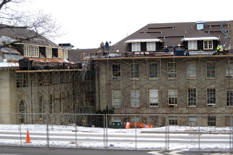 Goldwin Smith Hall roof