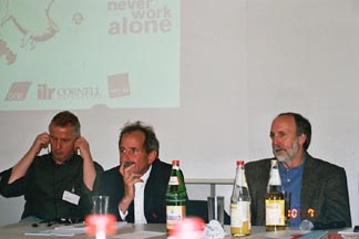 the Never Work Alone Conference in Hamburg, Germany