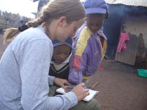 Thieme outlines the hands of a boy and girl