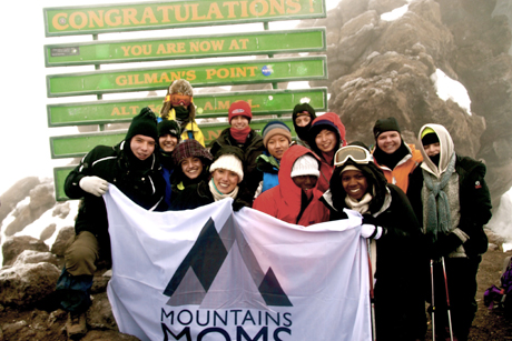 Cornell students atop Kilimanjaro