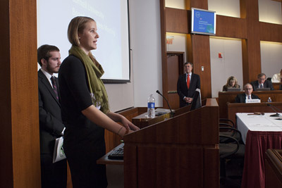 students address board of trustees