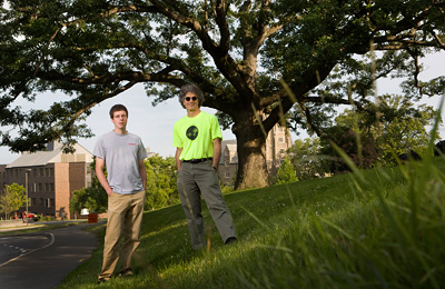 Chris Gruber and Fred Cowett