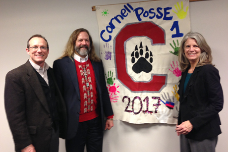 Rich Keller, A.T. Miller and Laura Brown