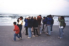 Birders in the 1999 session of Spring Field Ornithology watch