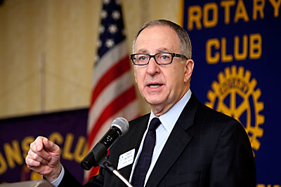 David Skorton town hall