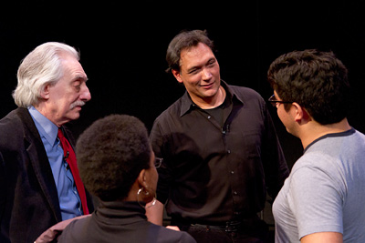 Professor Bruce Levitt and Jimmy Smits