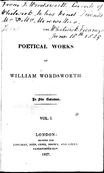 William Wordsworth's Poetical Works