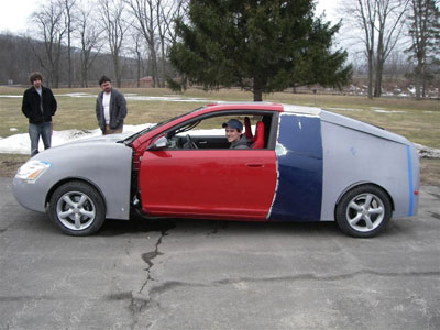 Cornell 100 mpg car