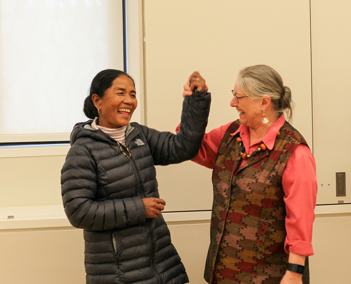 March and Maya Devi Neupane