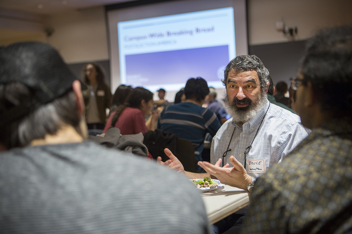 Lewenstein at Breaking bread