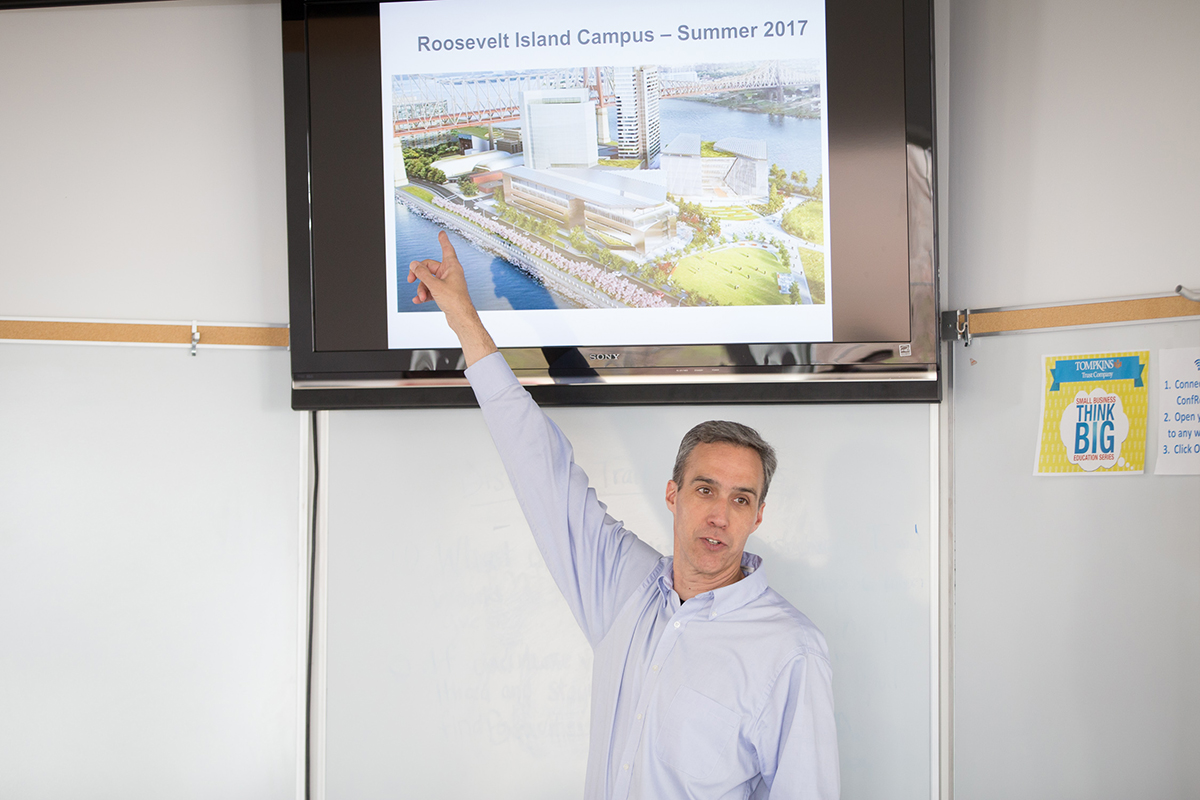 Dan Huttenlocher at Chamber of Commerce