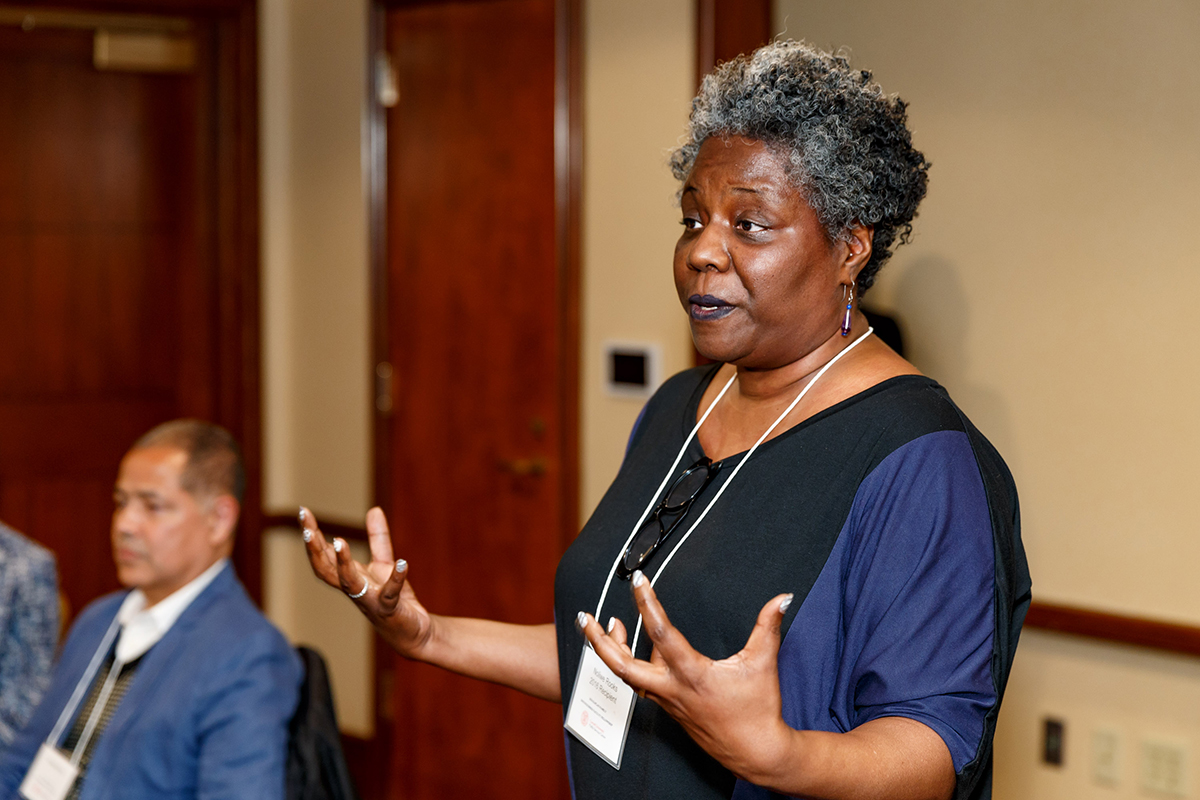 Noliwe Rooks at Kaplan awards