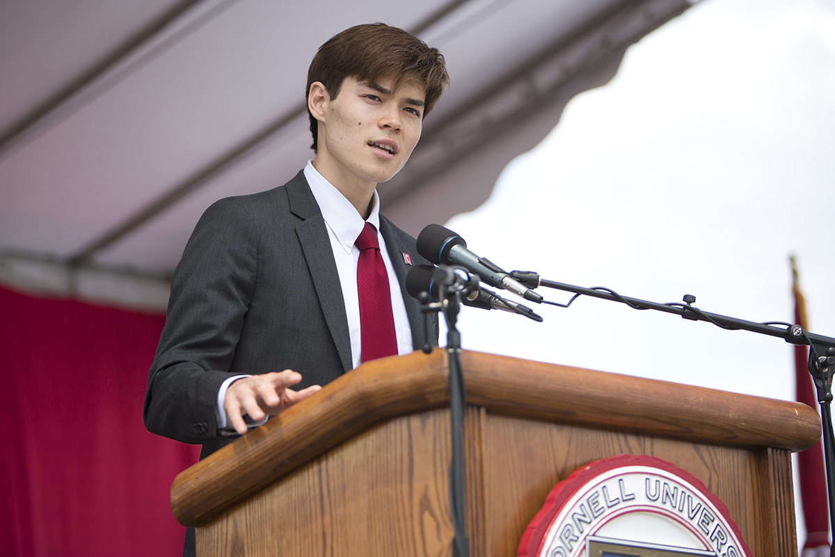 John Lowry convocation speech