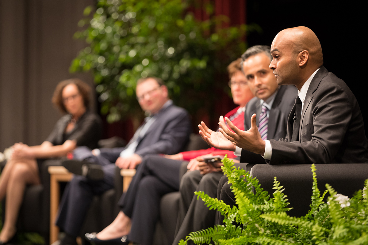 Educate the Vote panel