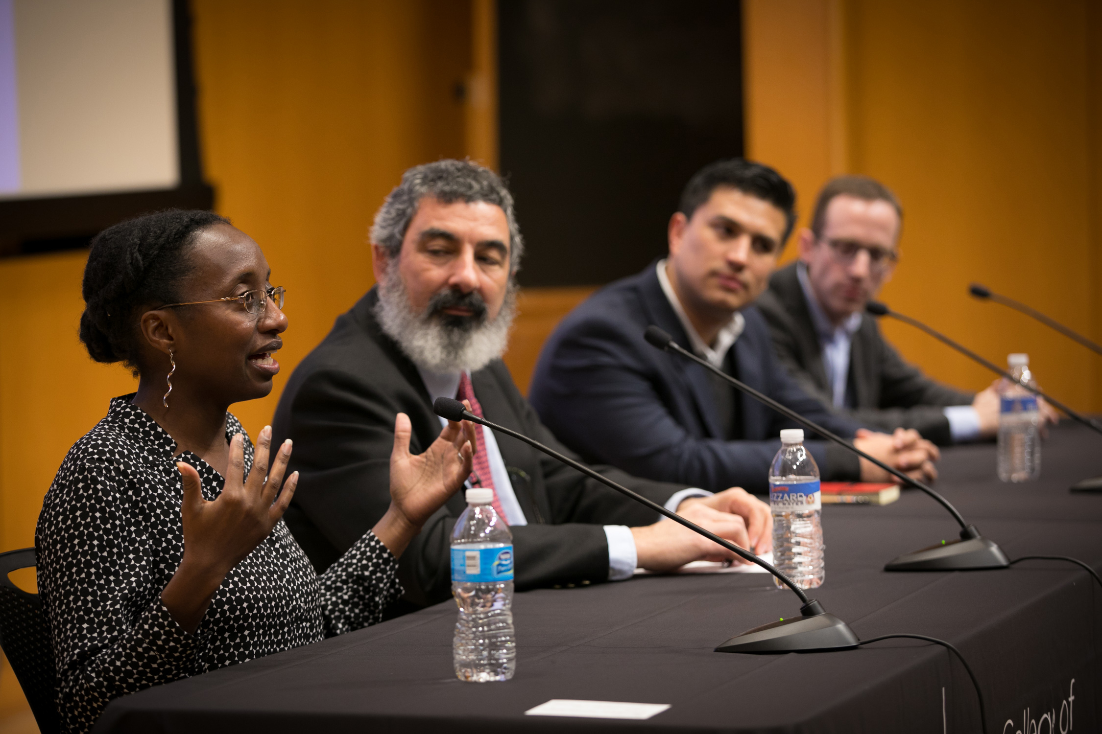 election panel at A&S