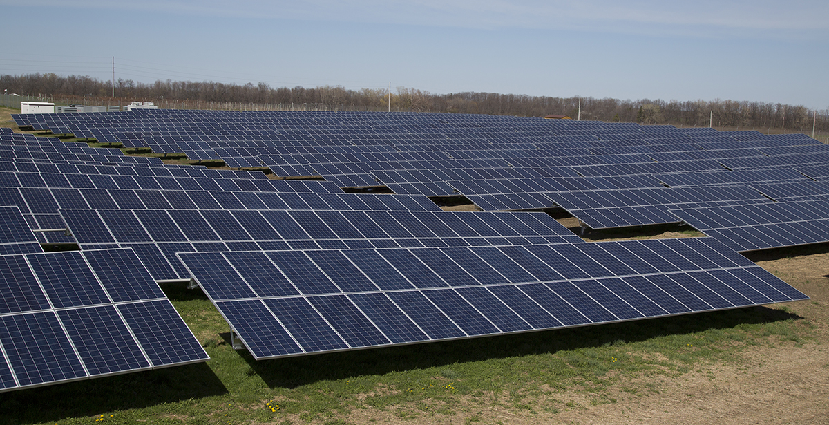Geneva solar farm