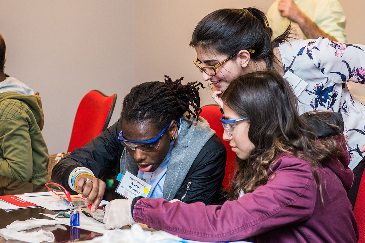Stem Day students in NYC
