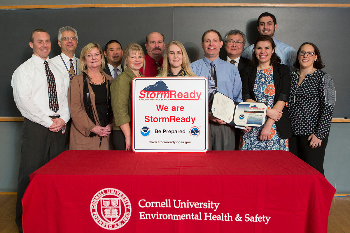 Cornell receives Storm Ready award