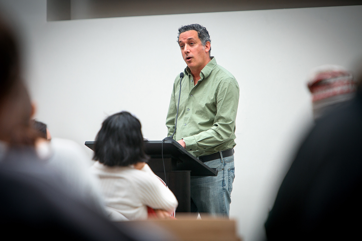 Eric Tagliacozzo at teach-in