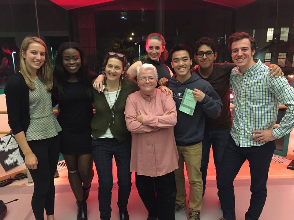 Paula Vogel with Mineola Twins cast