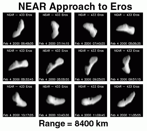 NEAR approach to Eros