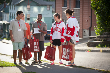 students in Collegetown