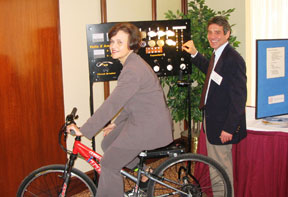 Josephine Swanson and Joe Laquatra