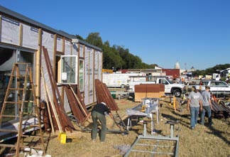 reassemble the solar house on the National Mall