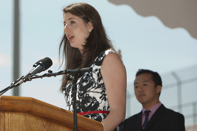 Olivia Moore and John Rhee