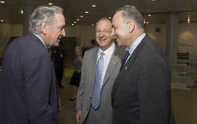 David Skorton and Charles Schumer and Tom Harkin