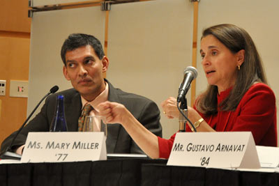 Eswar Prasad and Mary Miller