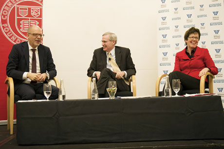 Fredrik Logevall, Stephen Hadley and Gretchen Ritter