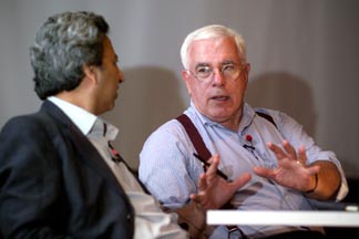 Peter Eisenman and Dean Mohsen Mostafavi