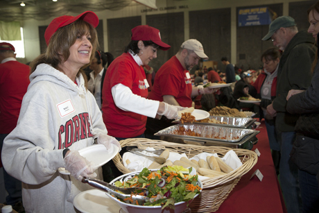 Mary Opperman, Gloria Busse and Tom Primerano