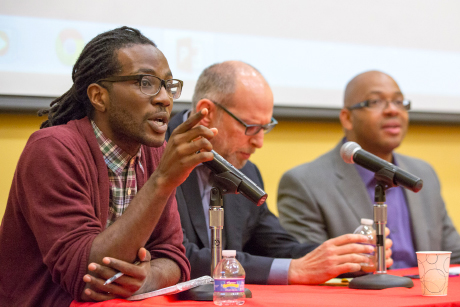 Lanre Akinsiku, Joseph Margulies and Travis Gosa