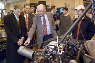 Al George with Chet Huber