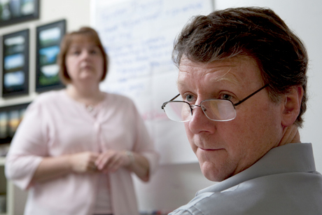 Kathryn Burkgren and Chris Halladay