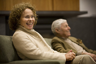 Marily Berger Hewitt and Don Hewitt