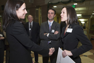 MBA Integrative Case Competition's winning team