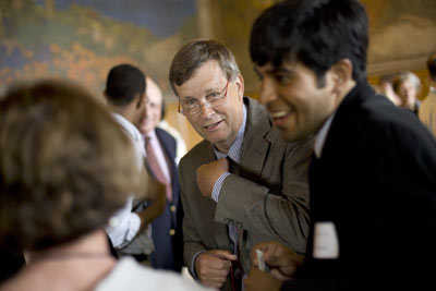 professor and student