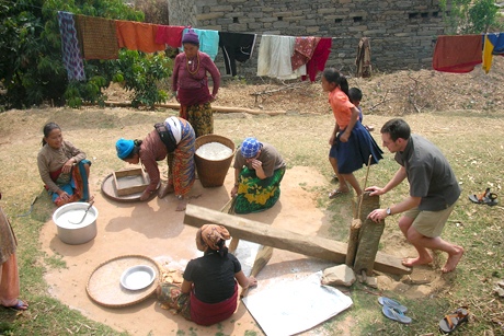 Cornell Nepal Studies Program staffer